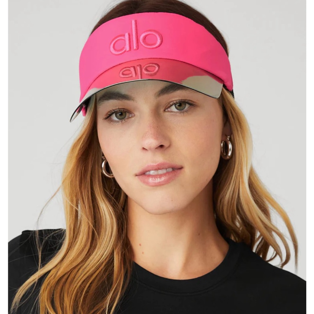 Also yoga visor pink